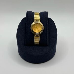 Vintage Seiko Quartz Diamond Dial Gold Tone Women's Watch 7431-7010